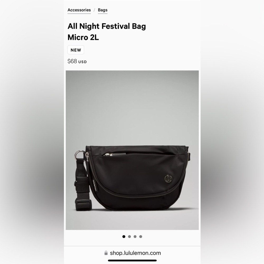 Lululemon crossbody bag NEW